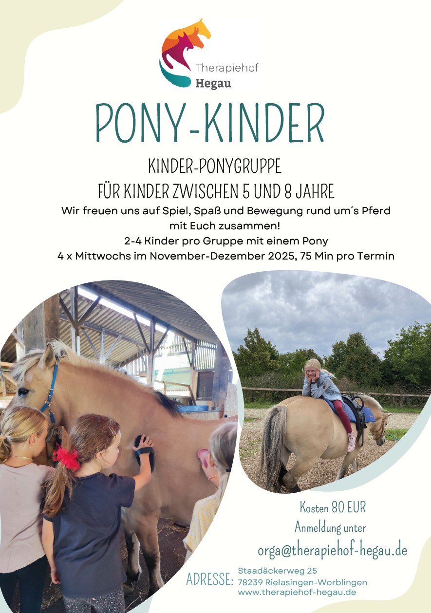 Ponykinder am Therapiehof